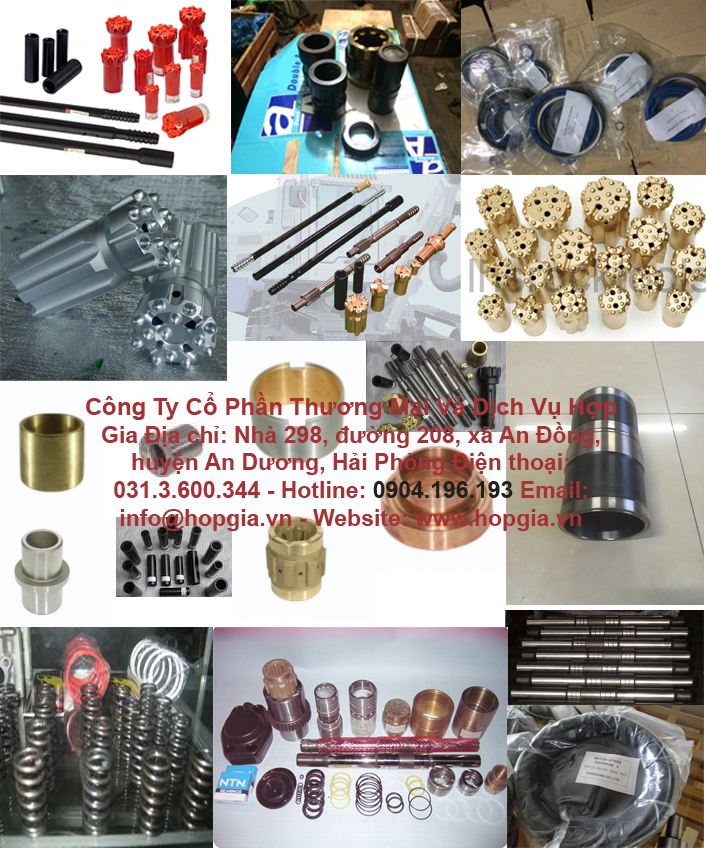 phụ tùng máy khoan đá